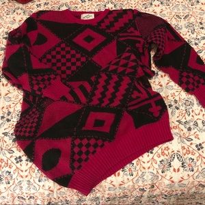 (C) 1986 vintage sweater dress